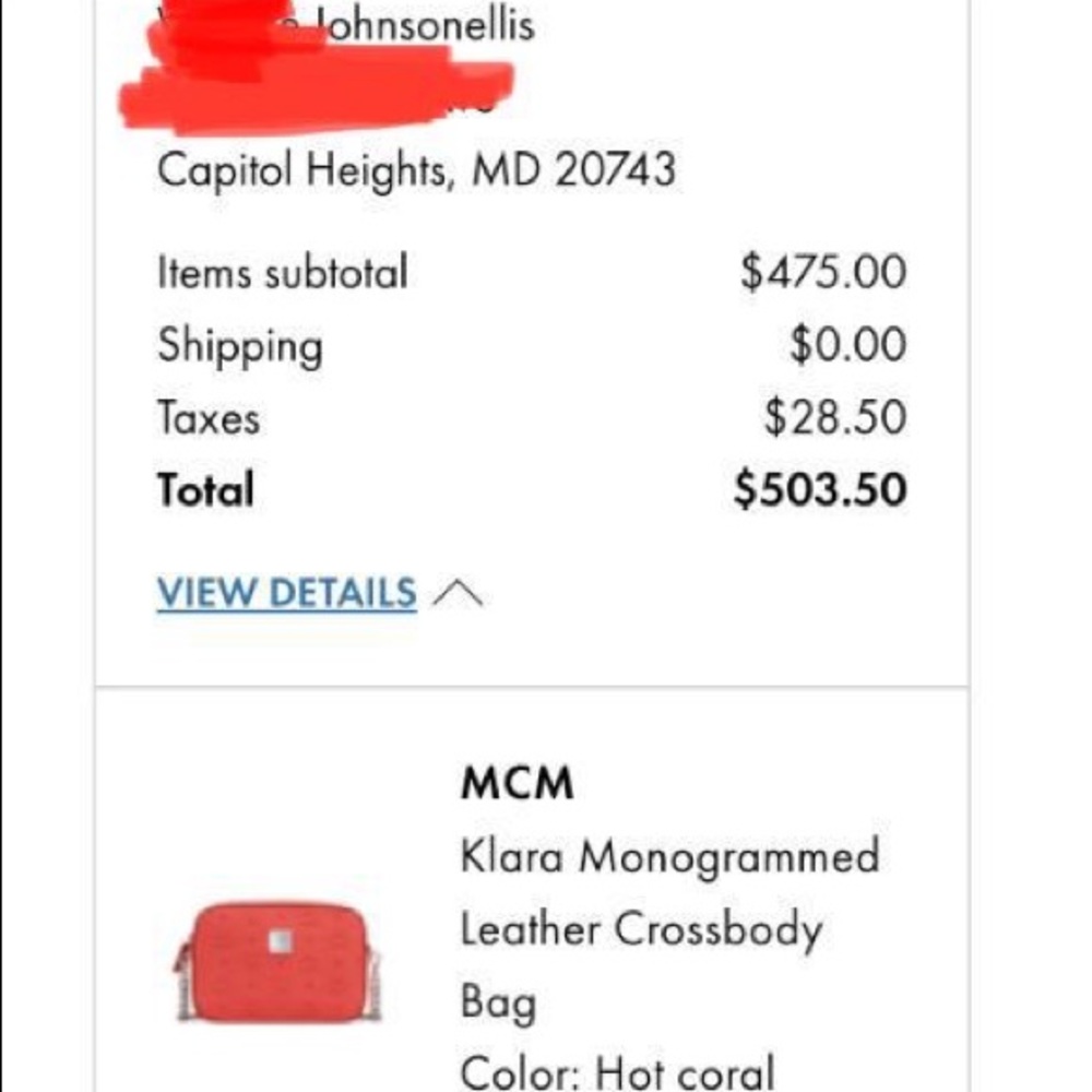 MCM Crossbody bag